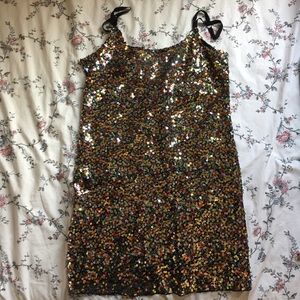 Intimately Free People sequin slip dress
